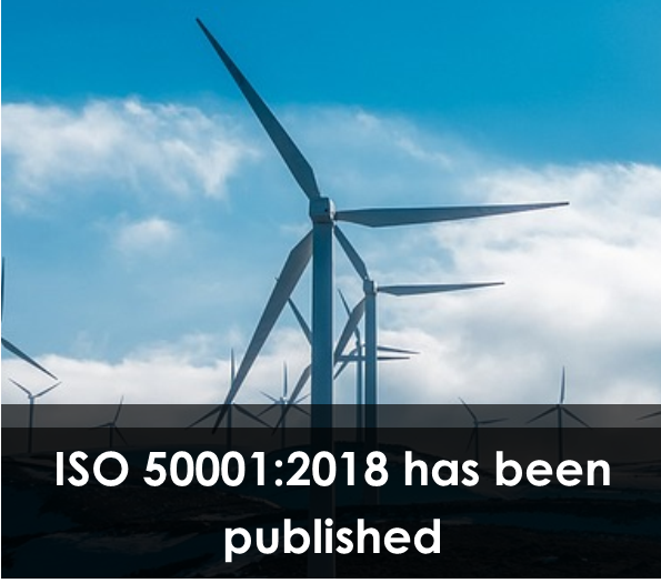 ISO 50001:2018 has been published