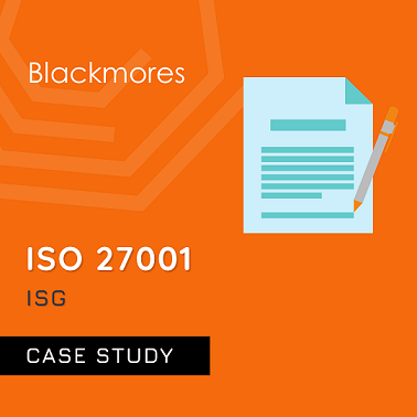 ISO 27001 Case Study for ISG