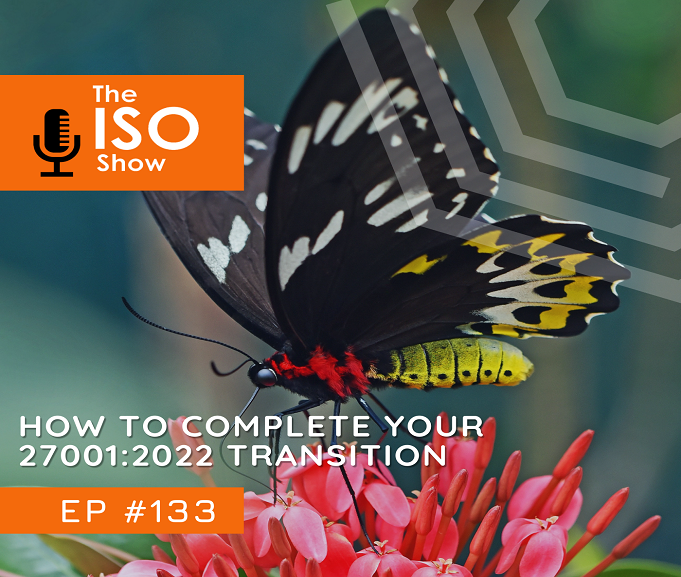 #133 How to complete your ISO 27001:2022 transition